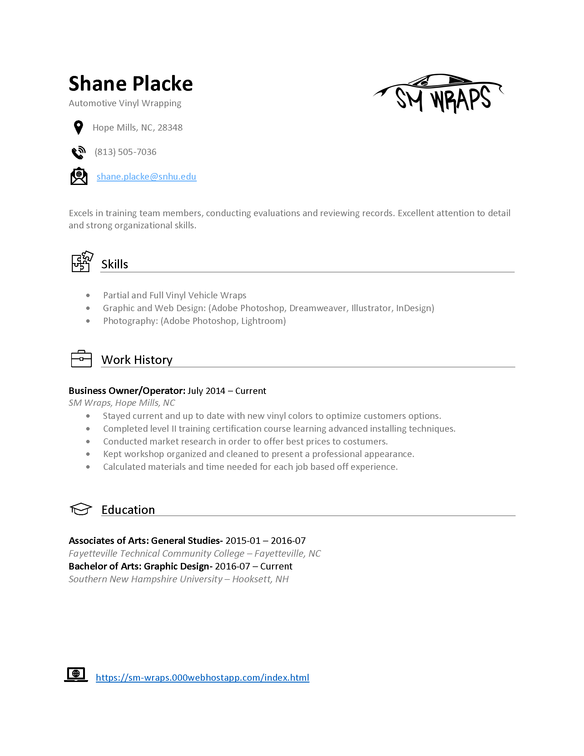 resume